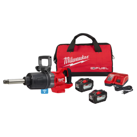 Milwaukee M18 FUEL 1" D-Handle Extended Anvil High Torque Impact Wrench with ONE-KEY (Model 2869-22HD)