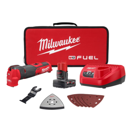 Milwaukee M12 FUEL Oscillating Multi-Tool Kit (Model 2526-21XC)